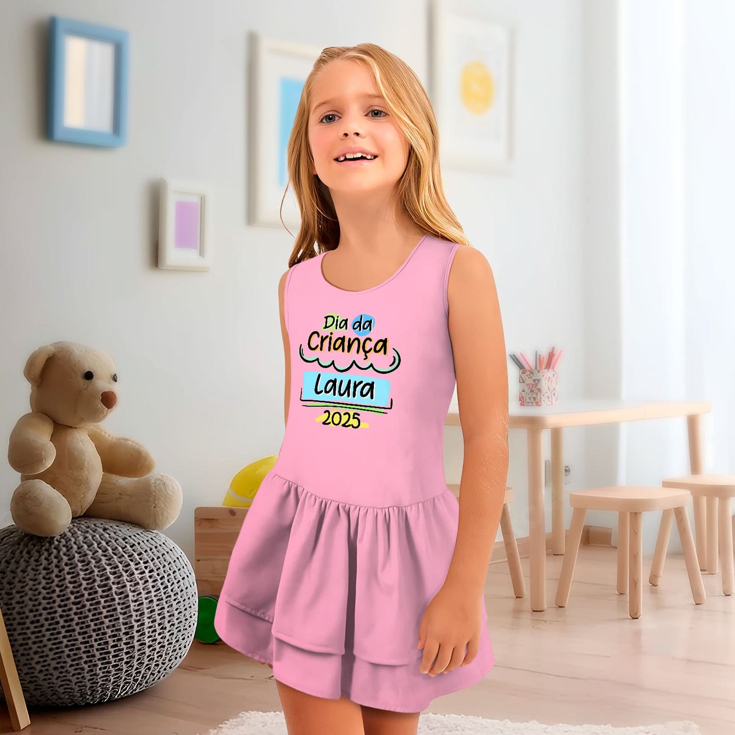 Vestido e/ou Garrafa "Dia da Criança"