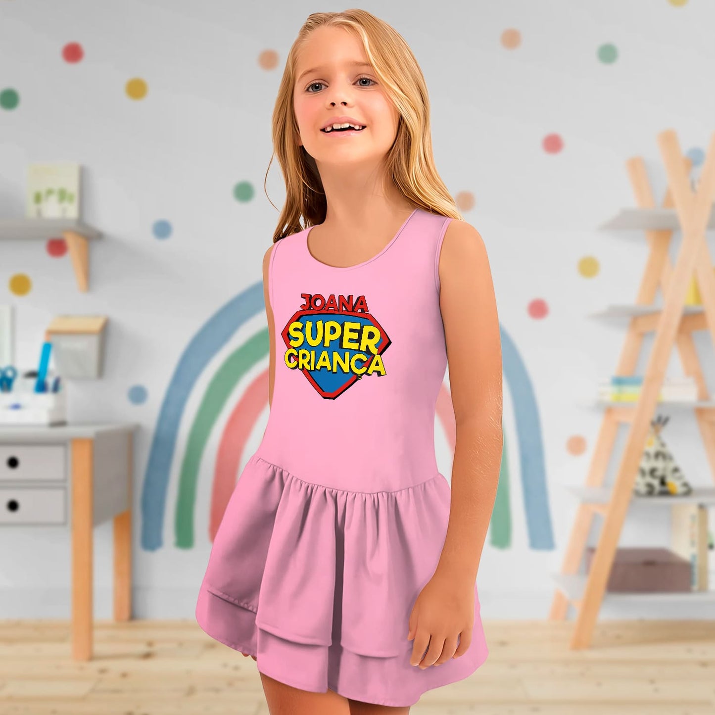 Vestido e/ou Garrafa "Super Criança"