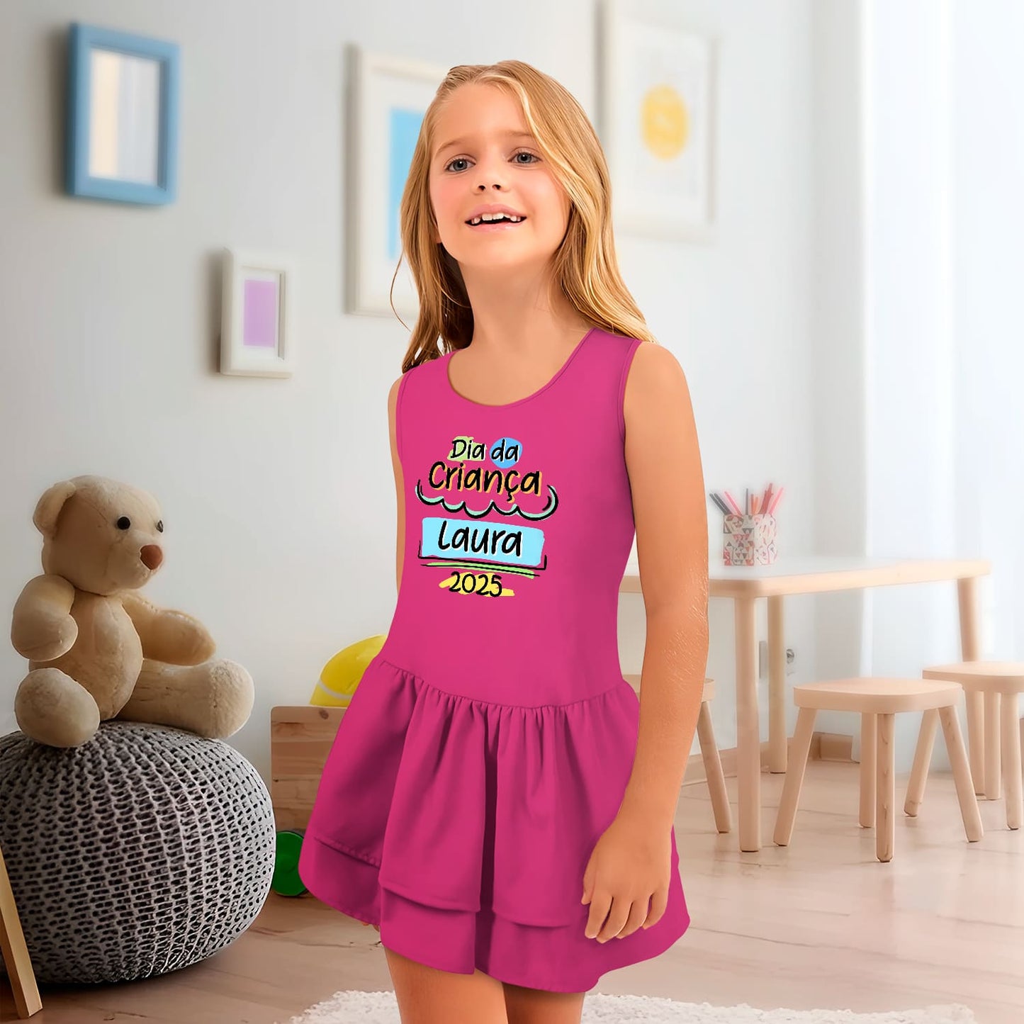 Vestido e/ou Garrafa "Dia da Criança"