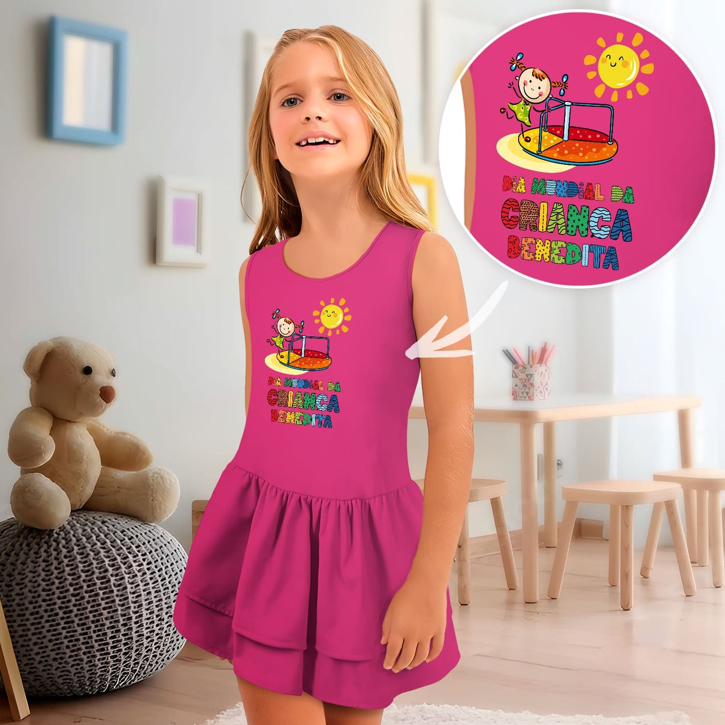 Vestido e/ou Garrafa "Dia Mundial da Criança"
