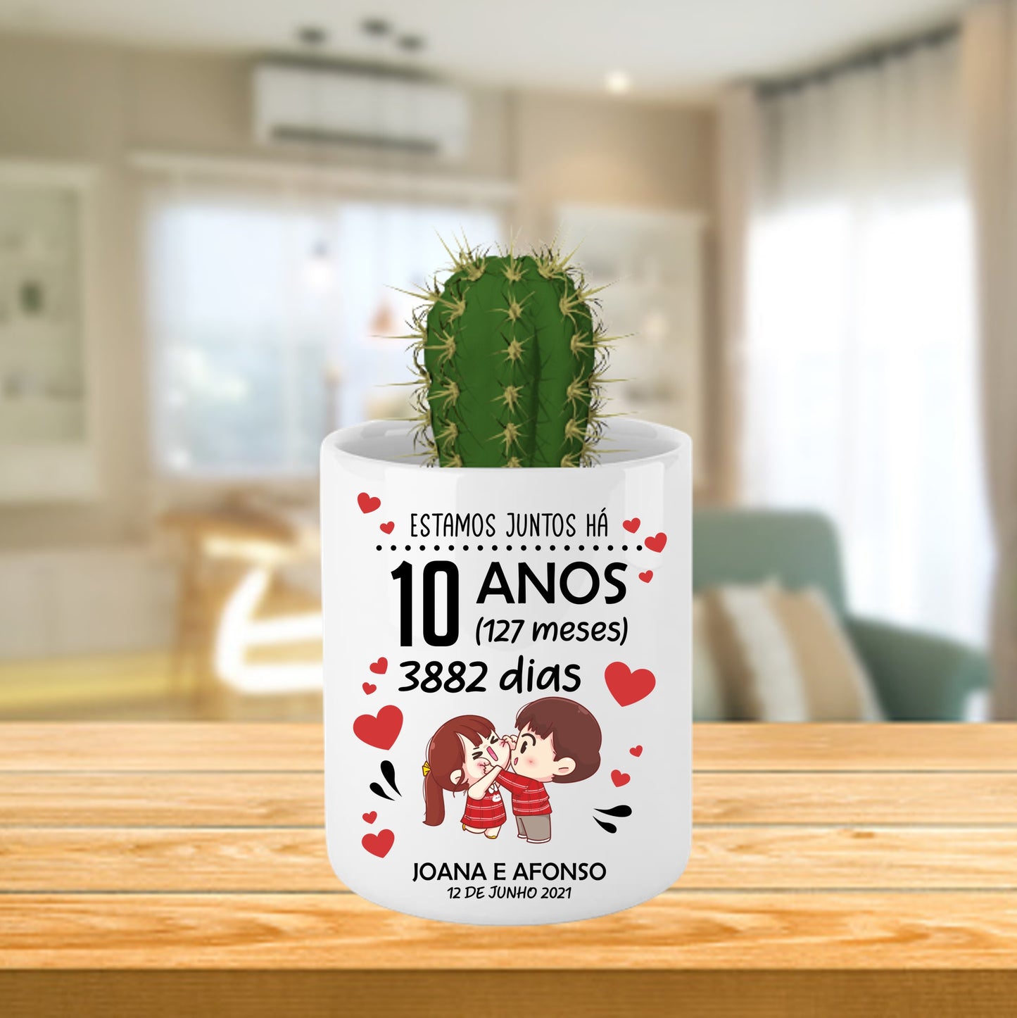 Vaso "Estamos Juntos"