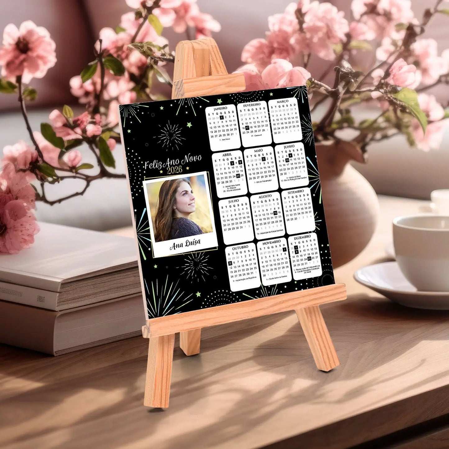 Azulejo "Calendário 2026"
