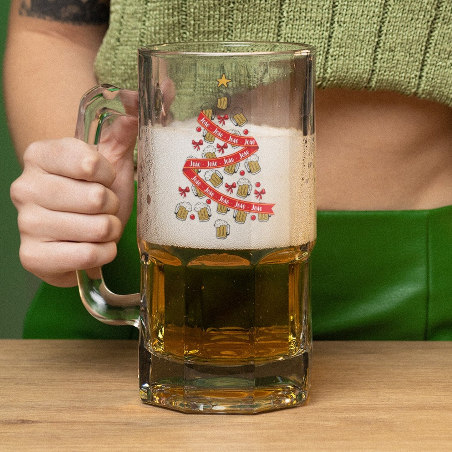 Caneca para Cerveja e/ou Abre-garrafas "Árvore de cerveja"