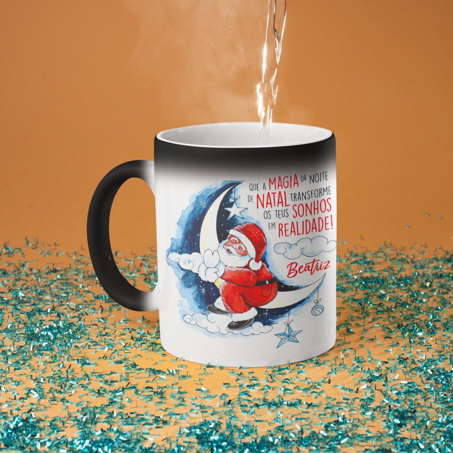Caneca Mágica "Magia da noite de Natal"