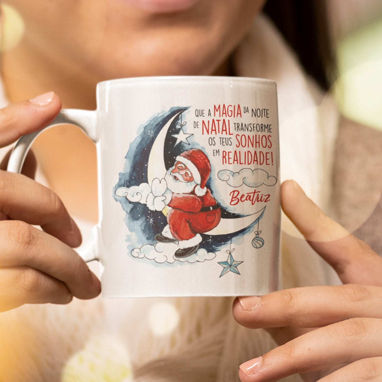 Caneca Mágica "Magia da noite de Natal"