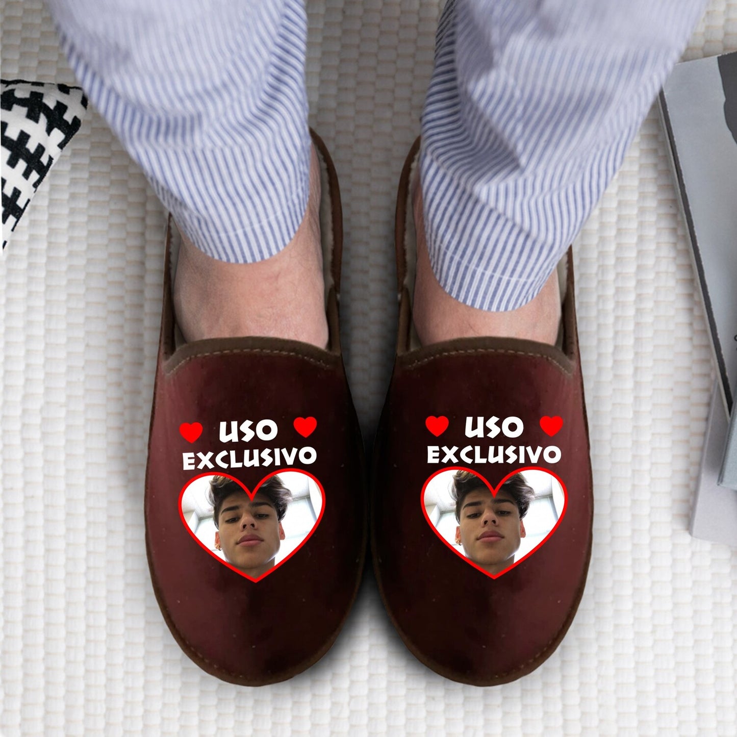 Chinelos "Uso exclusivo"