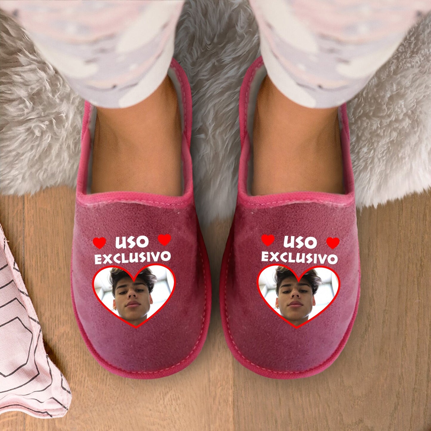 Chinelos "Uso exclusivo"
