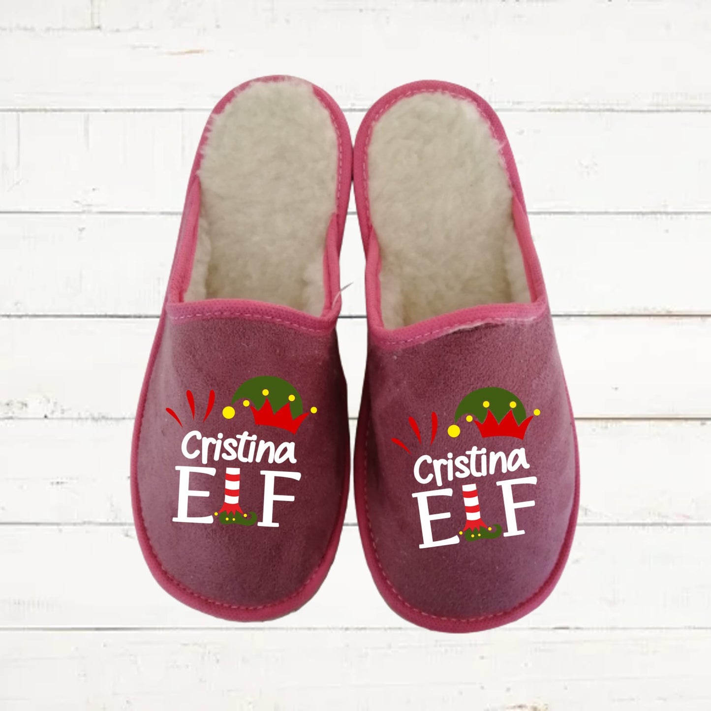 Chinelos de Natal "Elf"