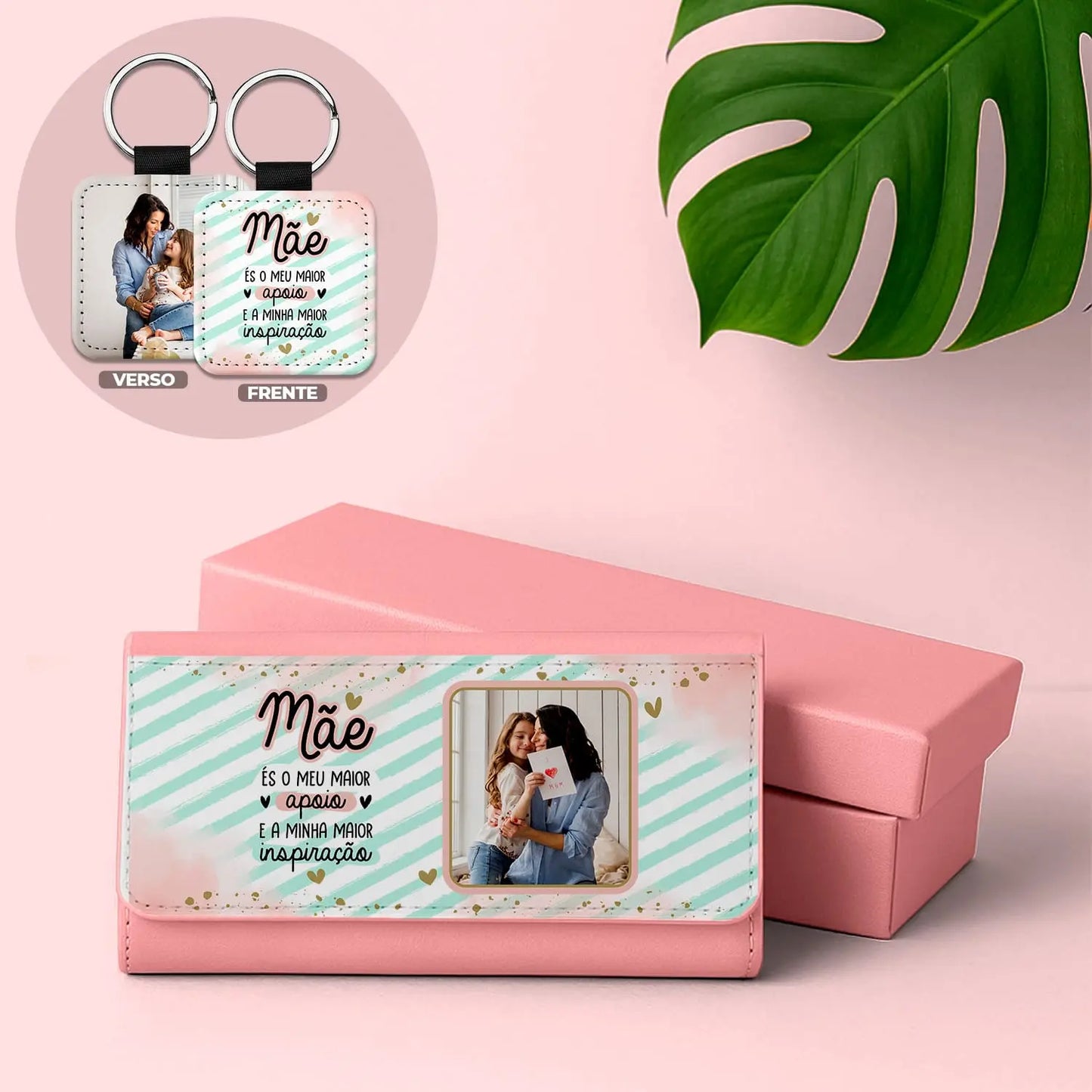 Carteira e/ou Porta-chaves "Inspiração"