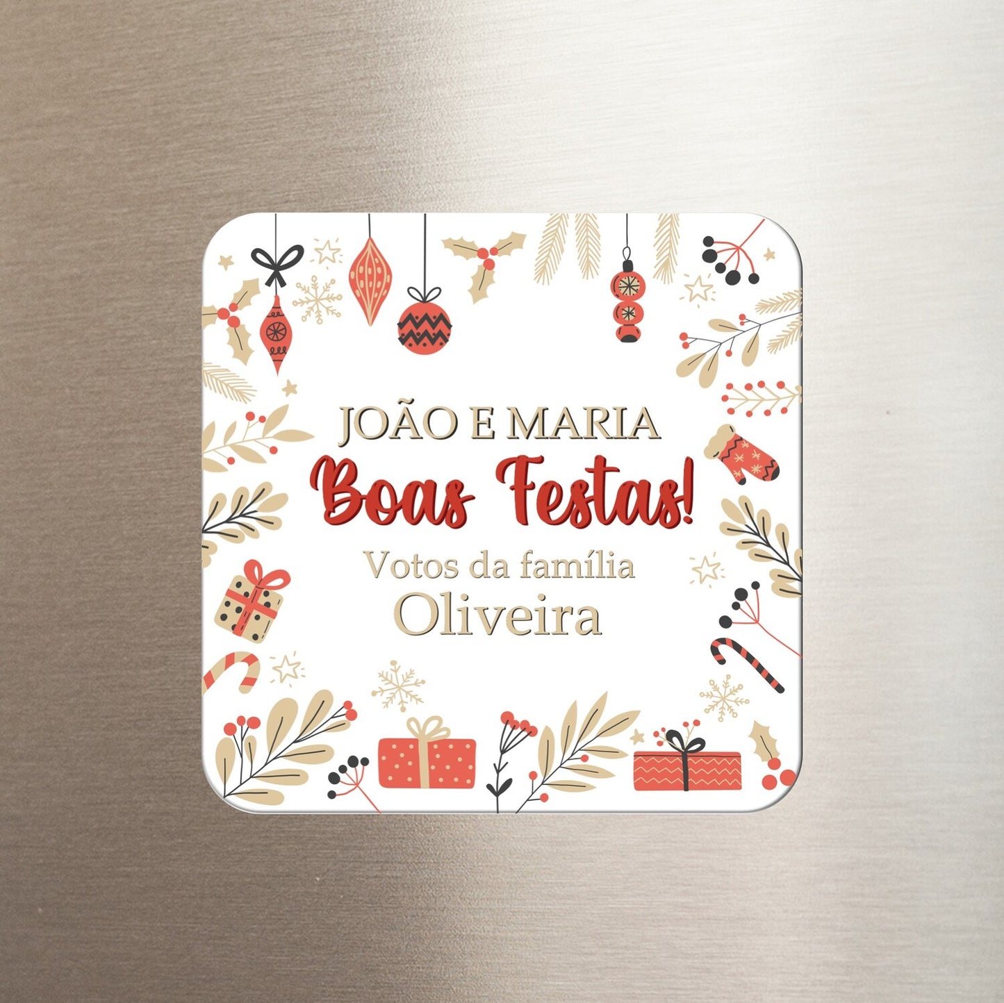 Íman "Boas Festas"