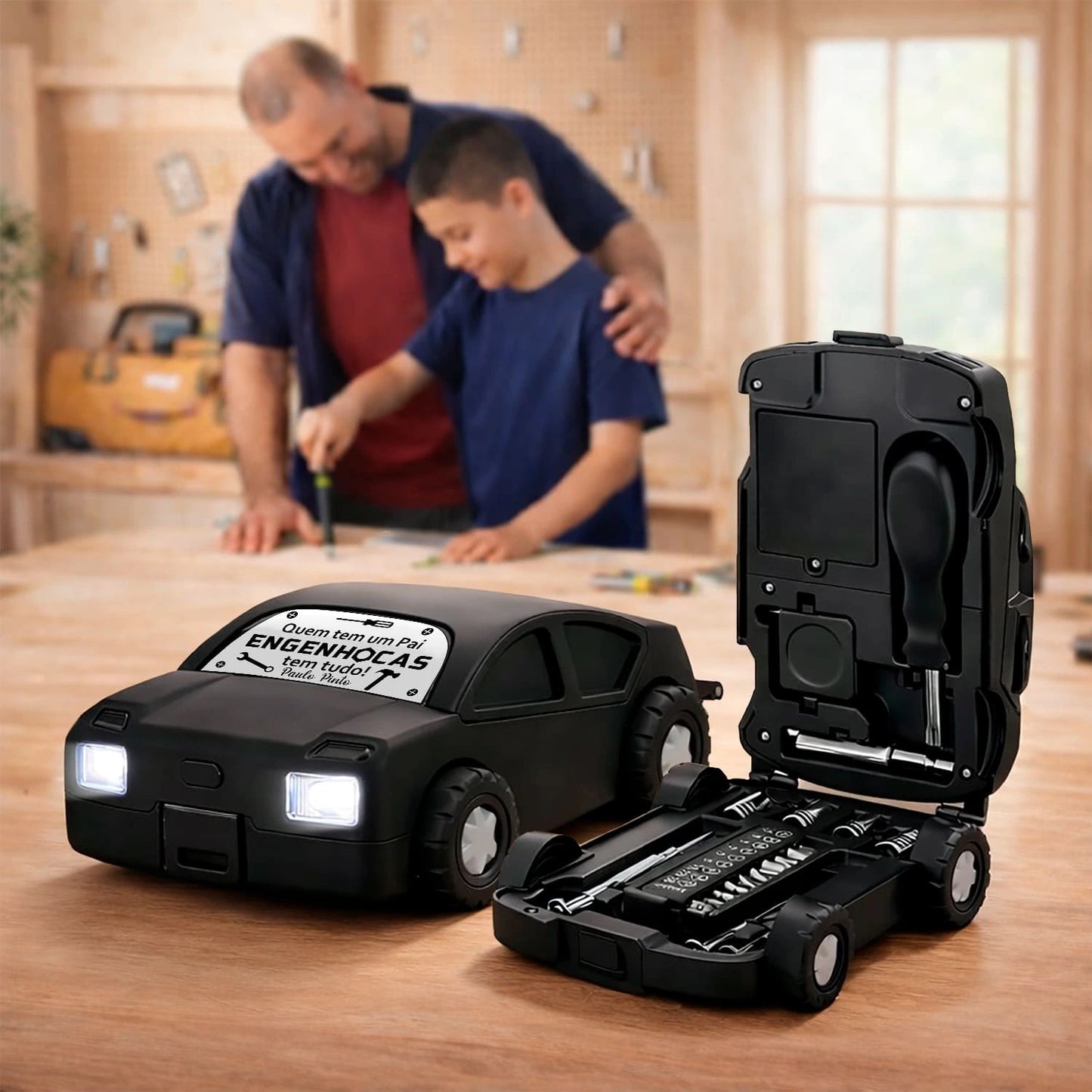 Kit ferramentas - Carro "Engenhocas"