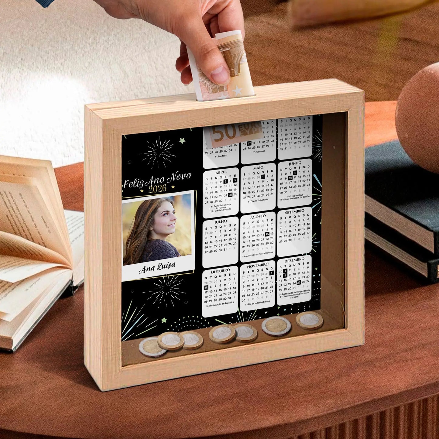 Mealheiro "Calendário 2026"