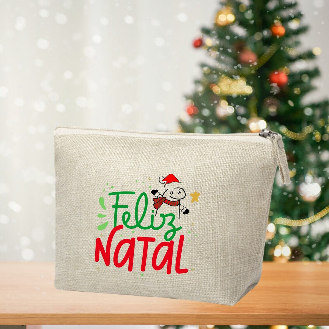 Necessaire de Natal "Flork de Natal"