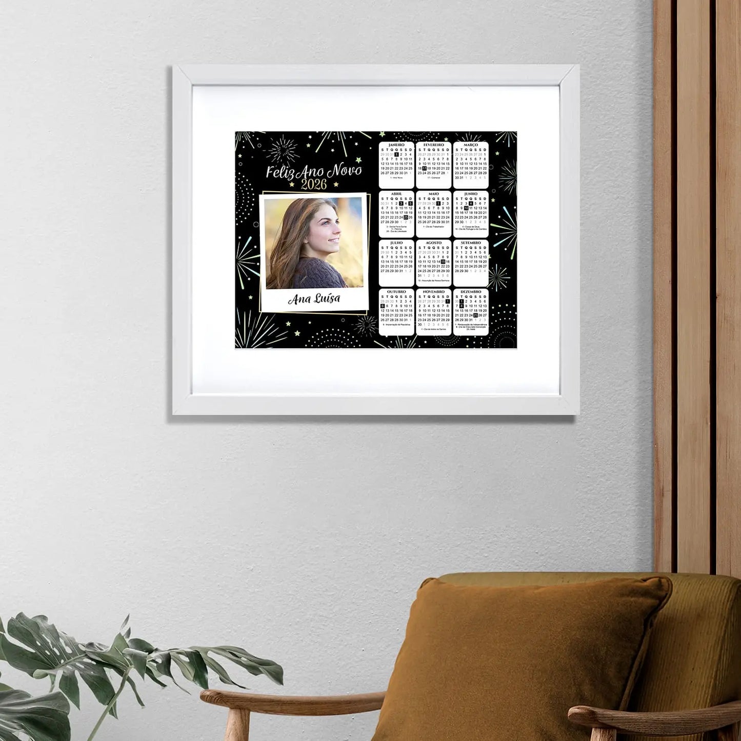 Quadro "Calendário 2026"