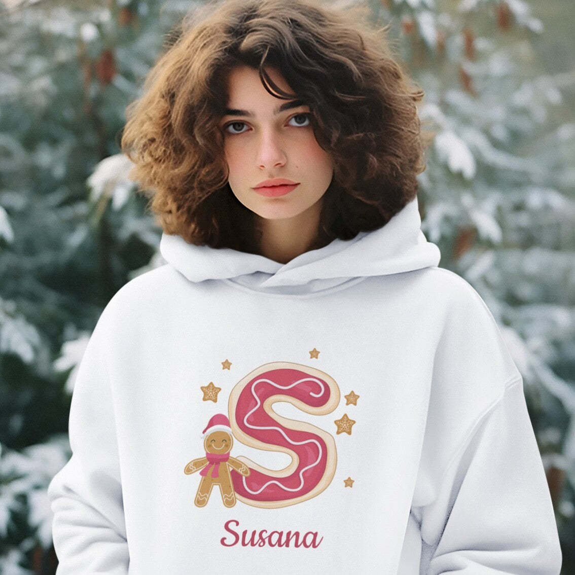 Sweatshirt de Natal "Cookie"