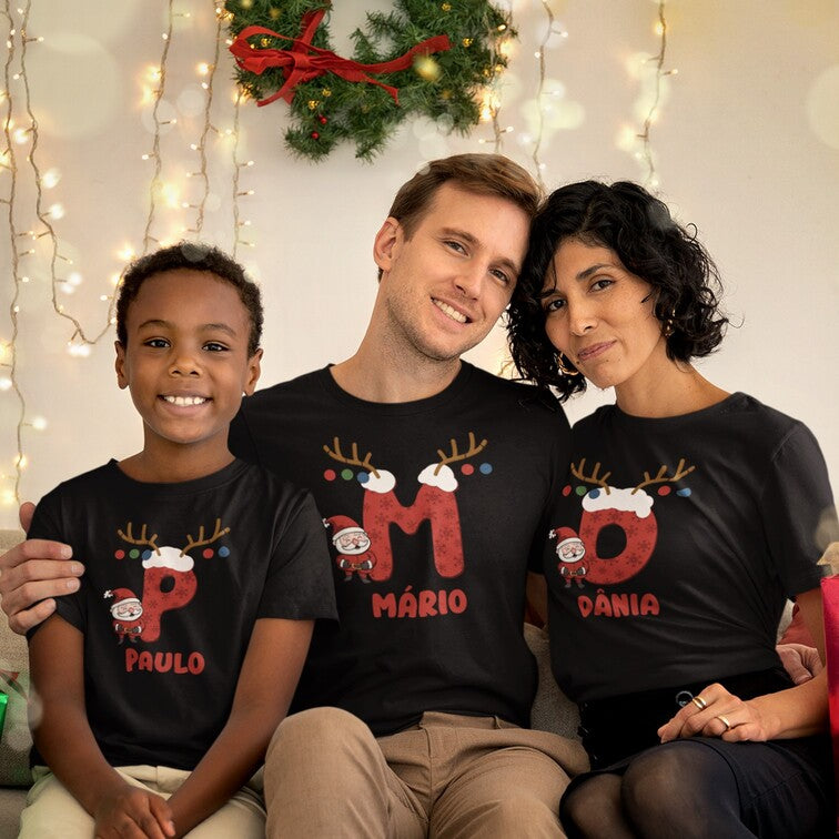 T-shirt "Pai Natal na Neve"
