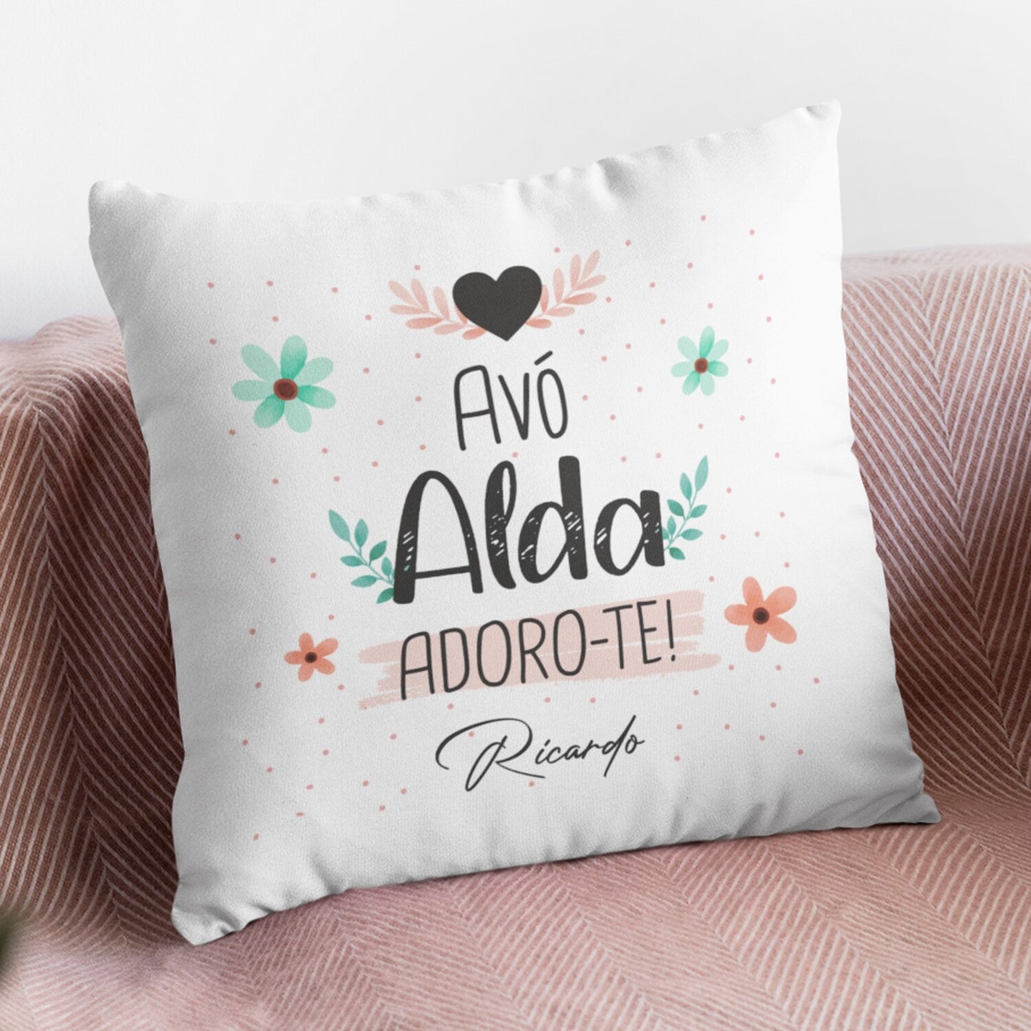 Almofada "Adoro-te"