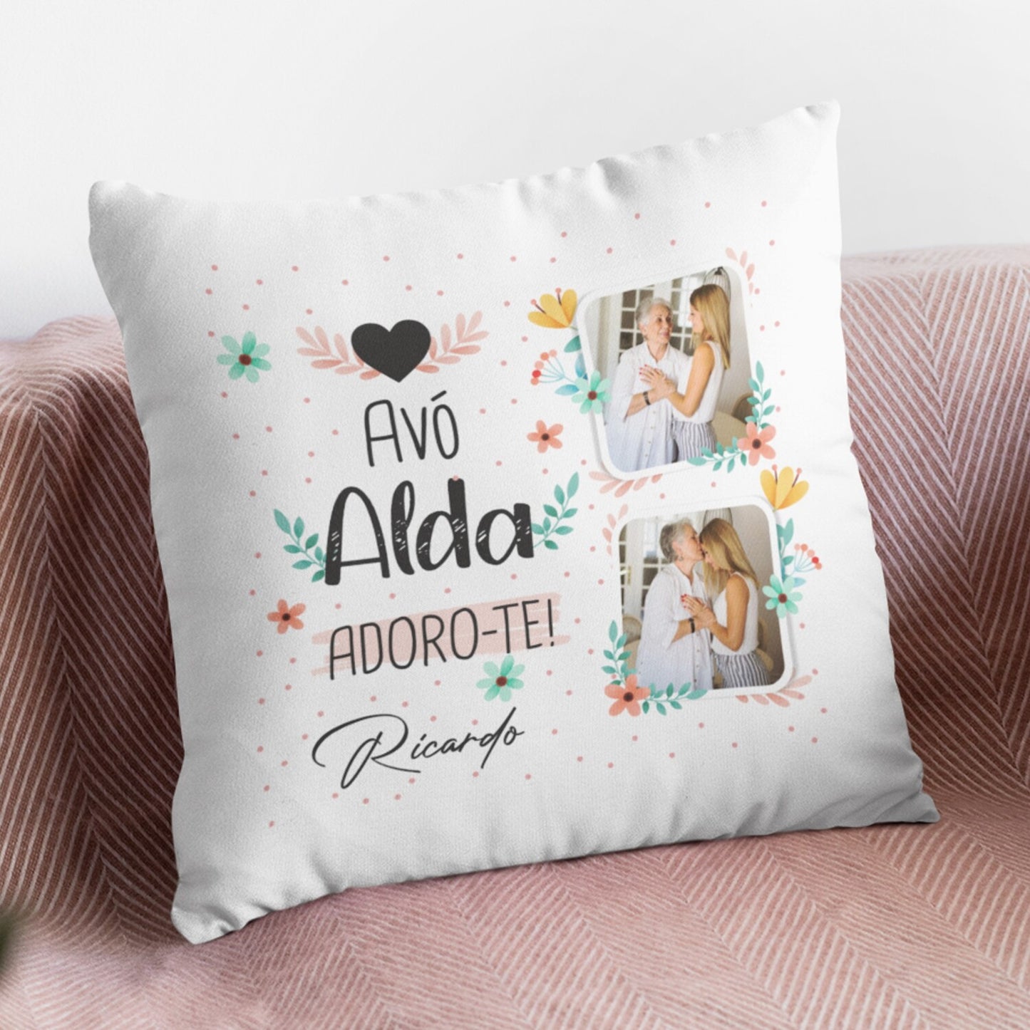 Almofada "Adoro-te"