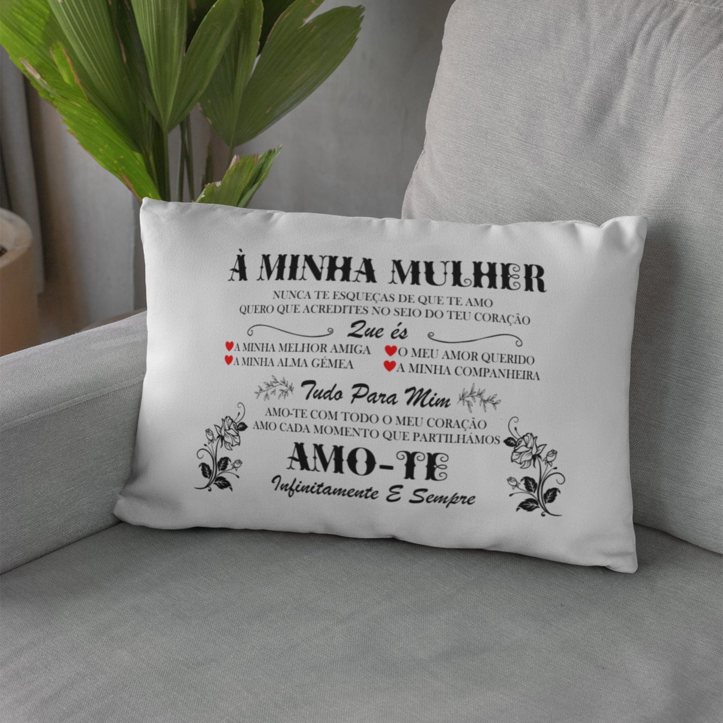 Almofada "Dedicatória"