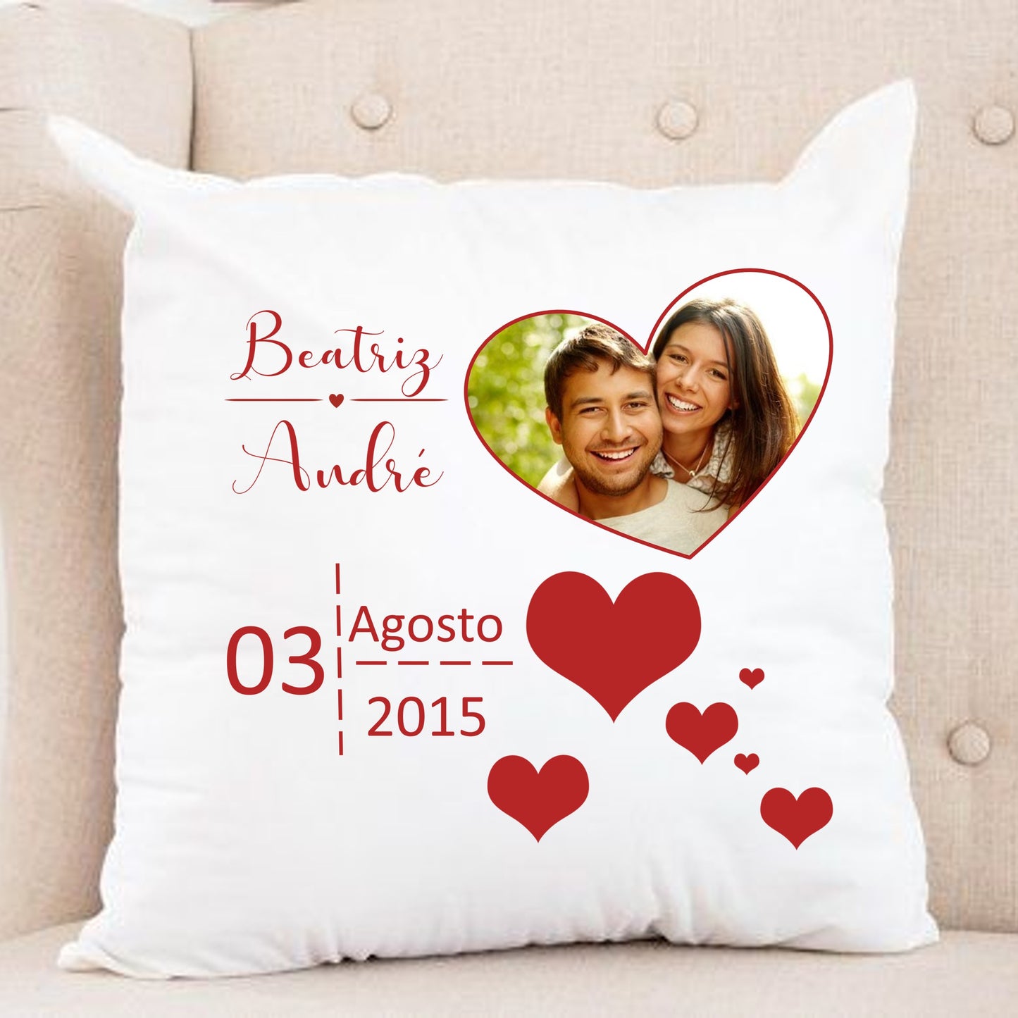 Almofada "Data especial"