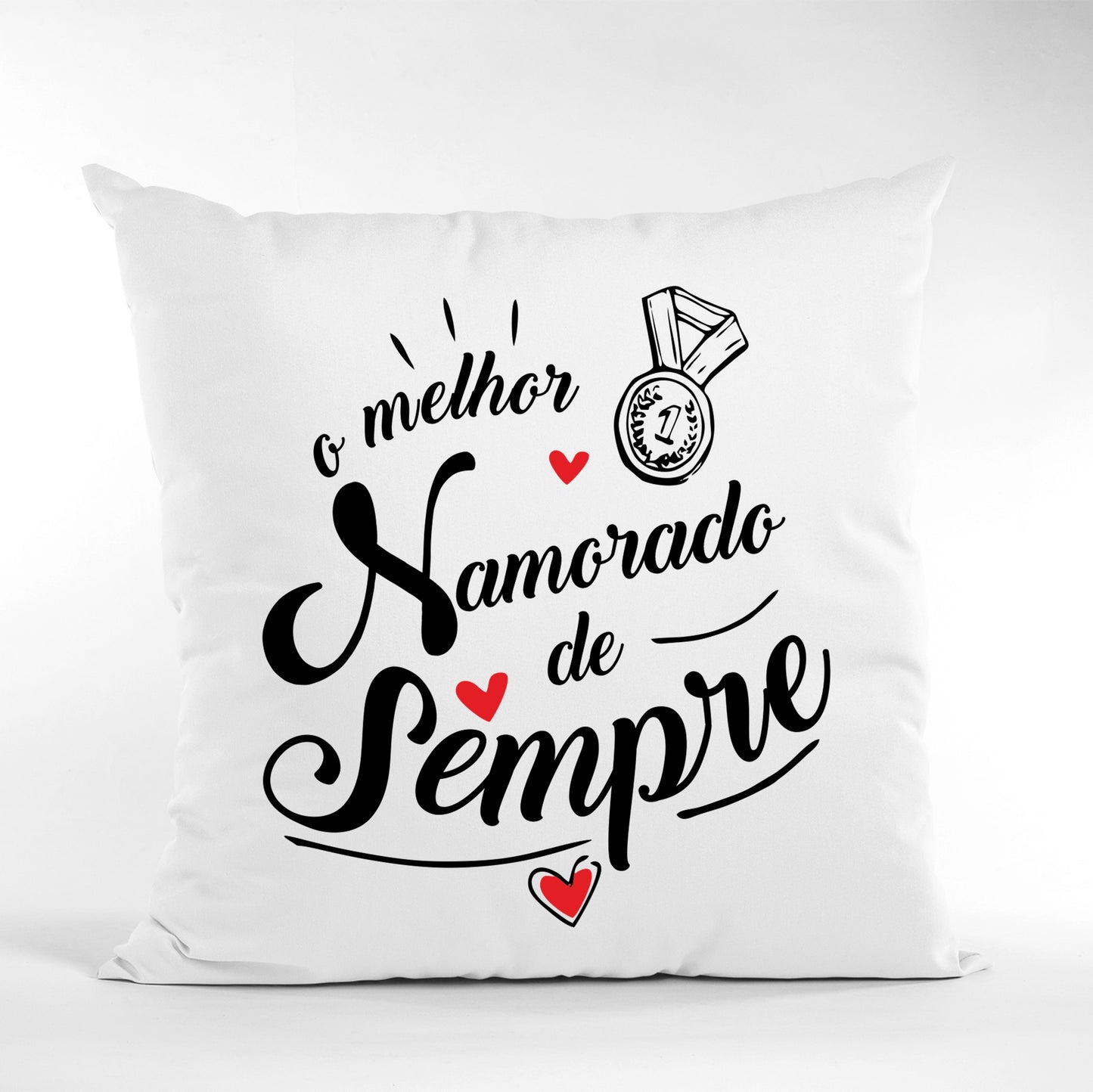 Almofada "A(o) melhor namorada(o) de sempre"