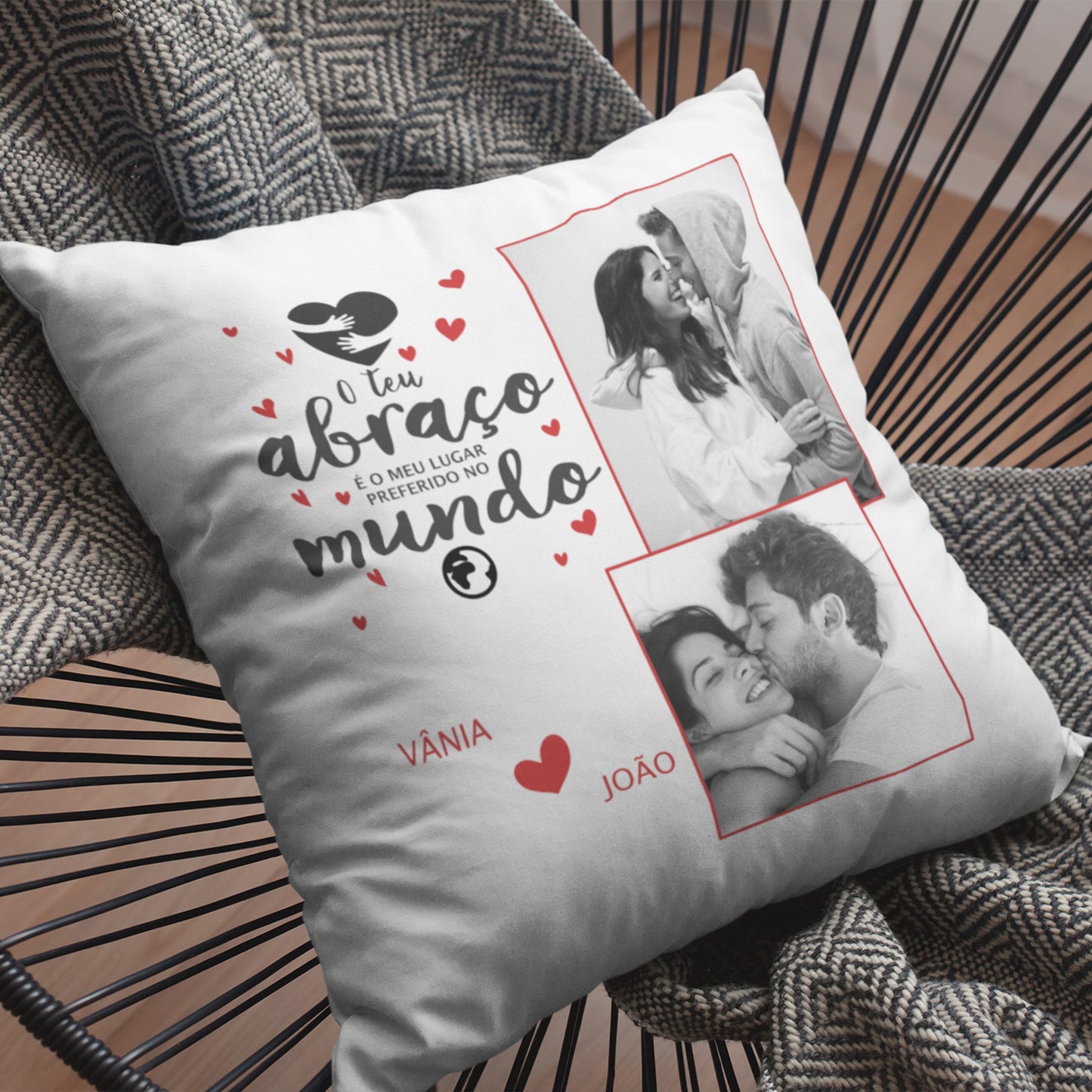 Almofada "O teu abraço"