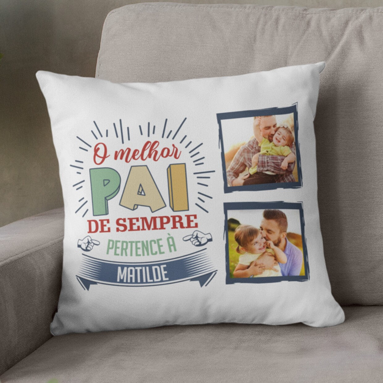Almofada "O melhor de sempre"