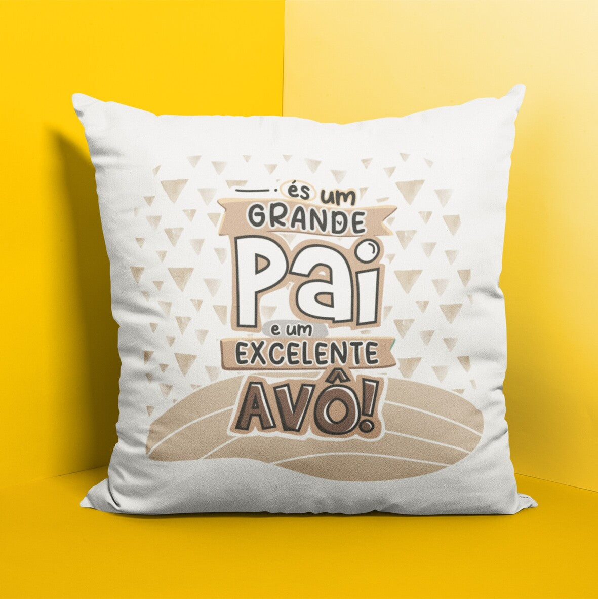 Almofada "Grande Mãe/Pai - Excelente Avó/Avô"