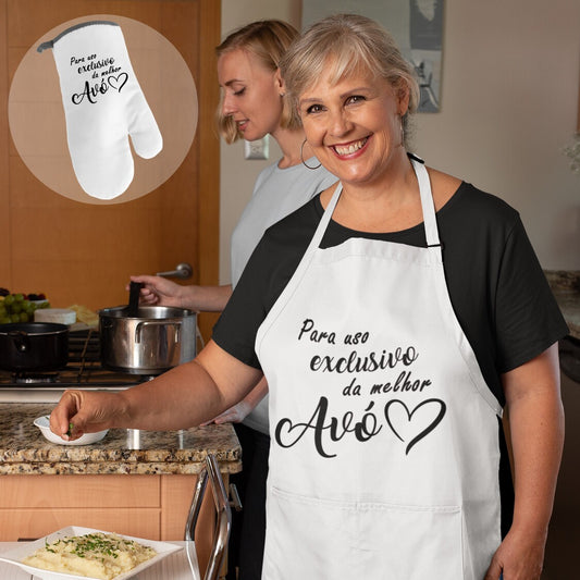 Avental e/ou Luva "Para uso exclusivo"