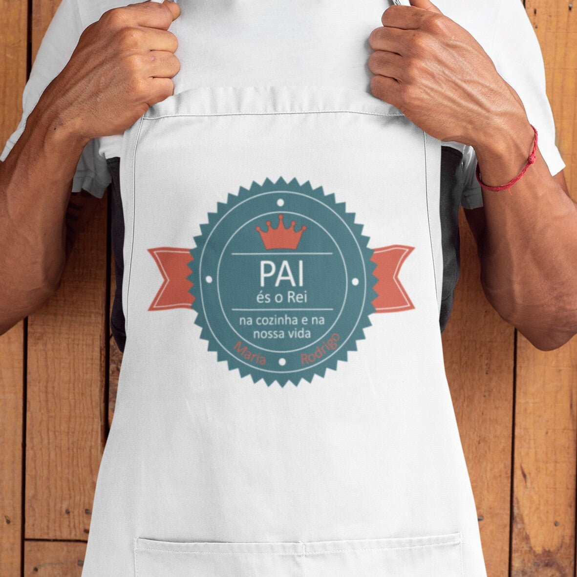 Avental "Pai és o Rei"
