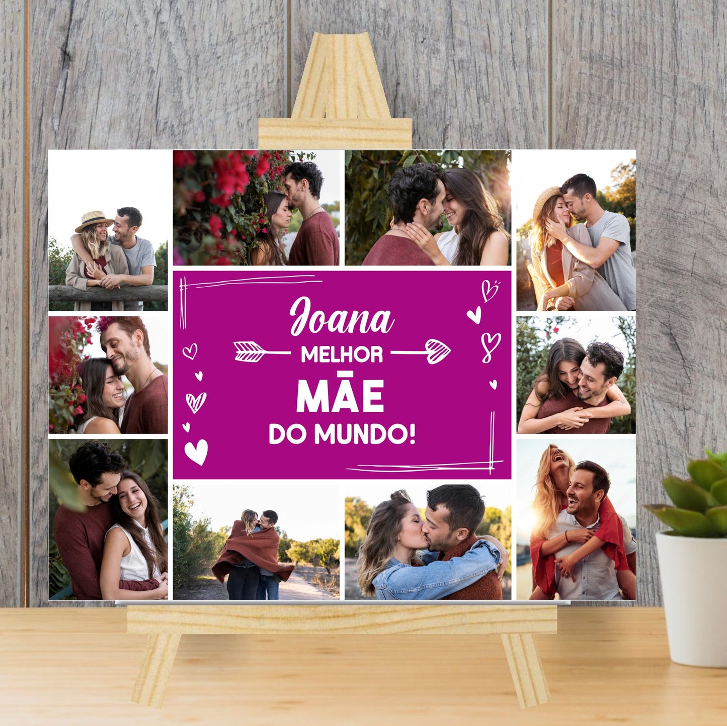 Azulejo "Melhor Mãe do mundo"