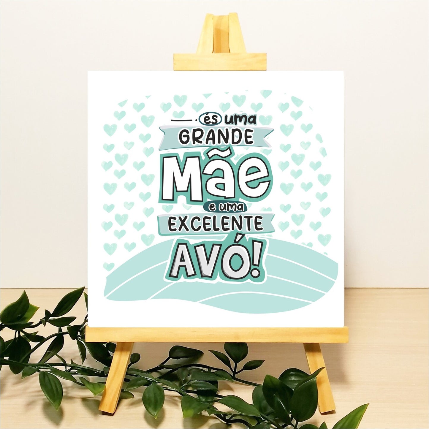Azulejo "Grande Mãe/Pai - Excelente Avó/Avô"