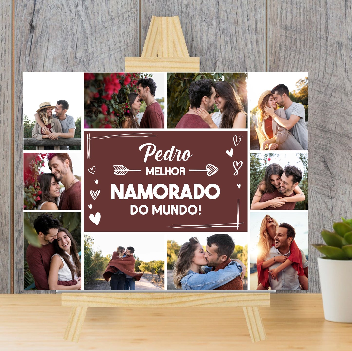 Azulejo "Melhor Namorad@ do mundo"