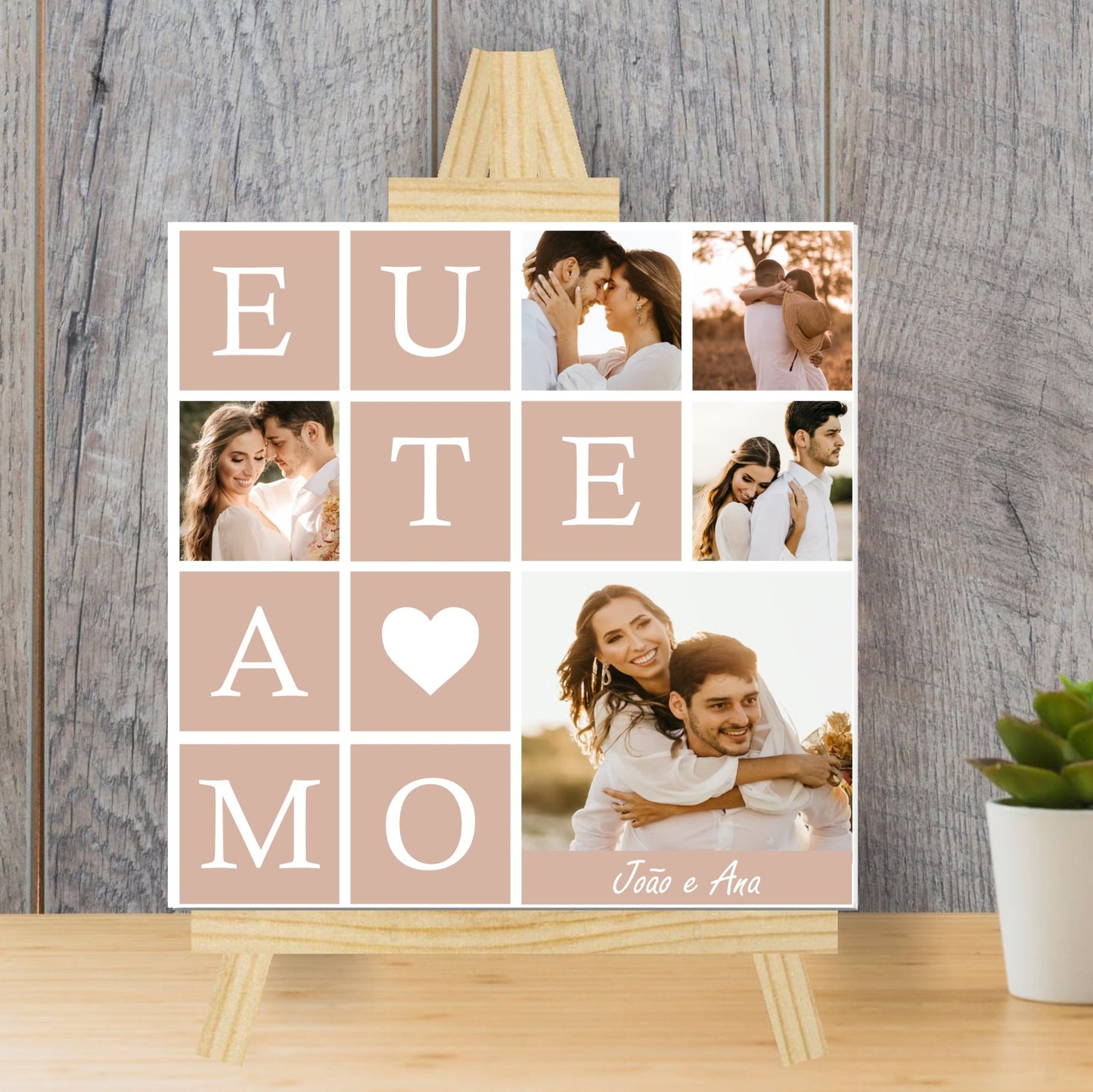 Azulejo "Eu te amo"