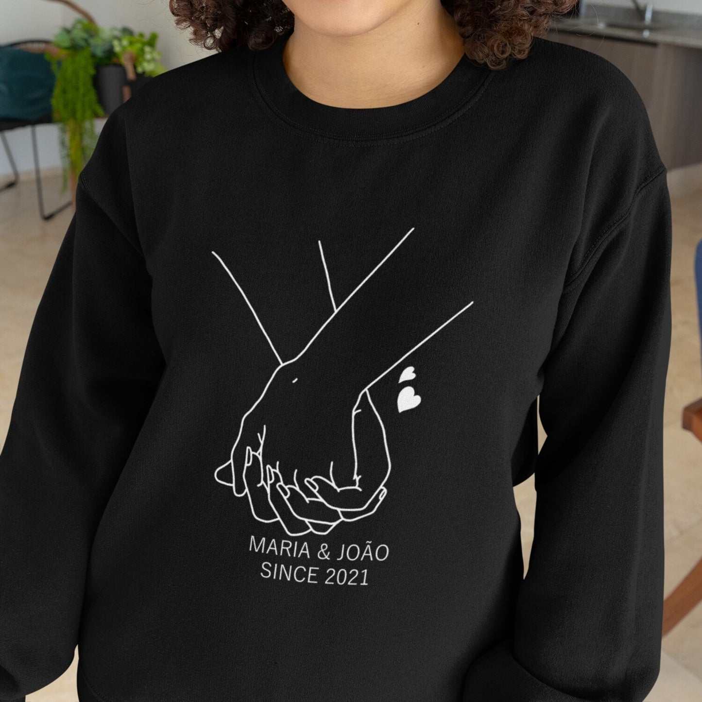 Camisola "Mãos Entrelaçadas"