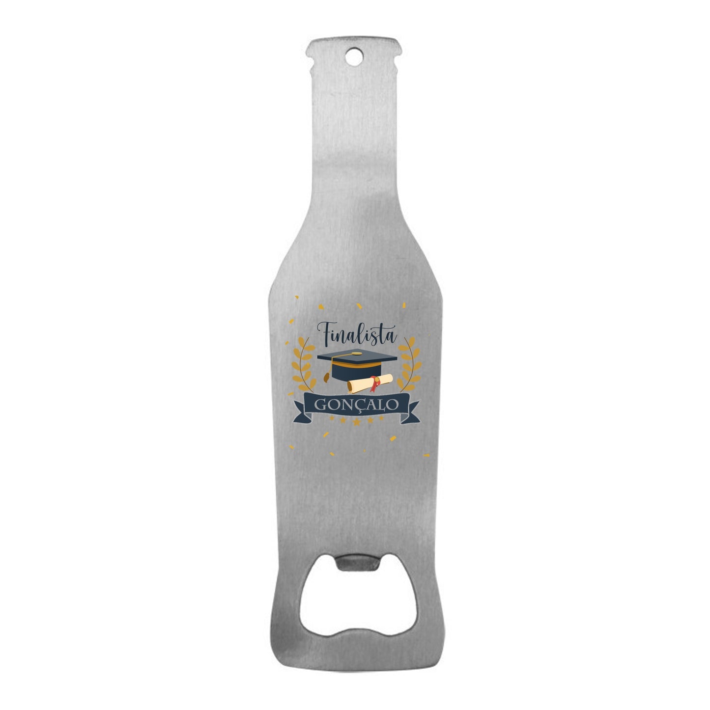 Caneca para Cerveja e/ou Abre-garrafas "Congratulations"
