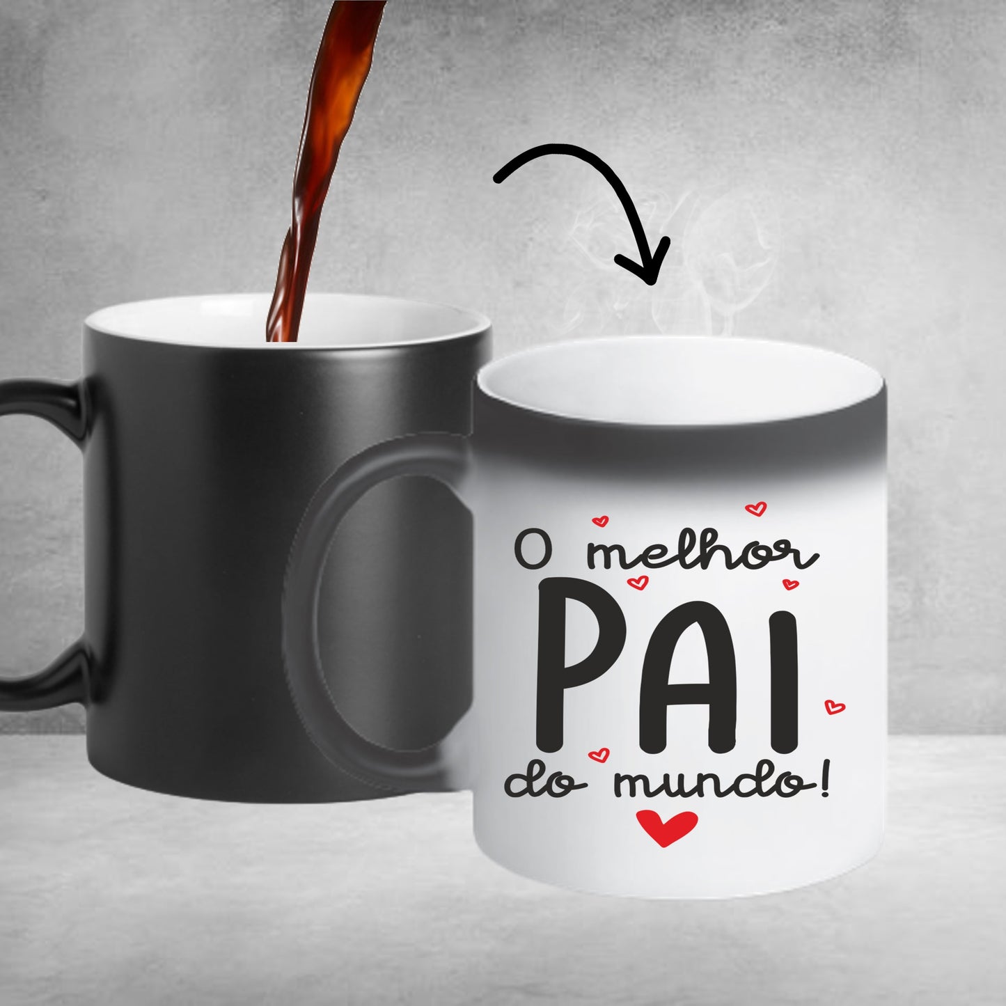 Caneca Mágica "O melhor pai do mundo"