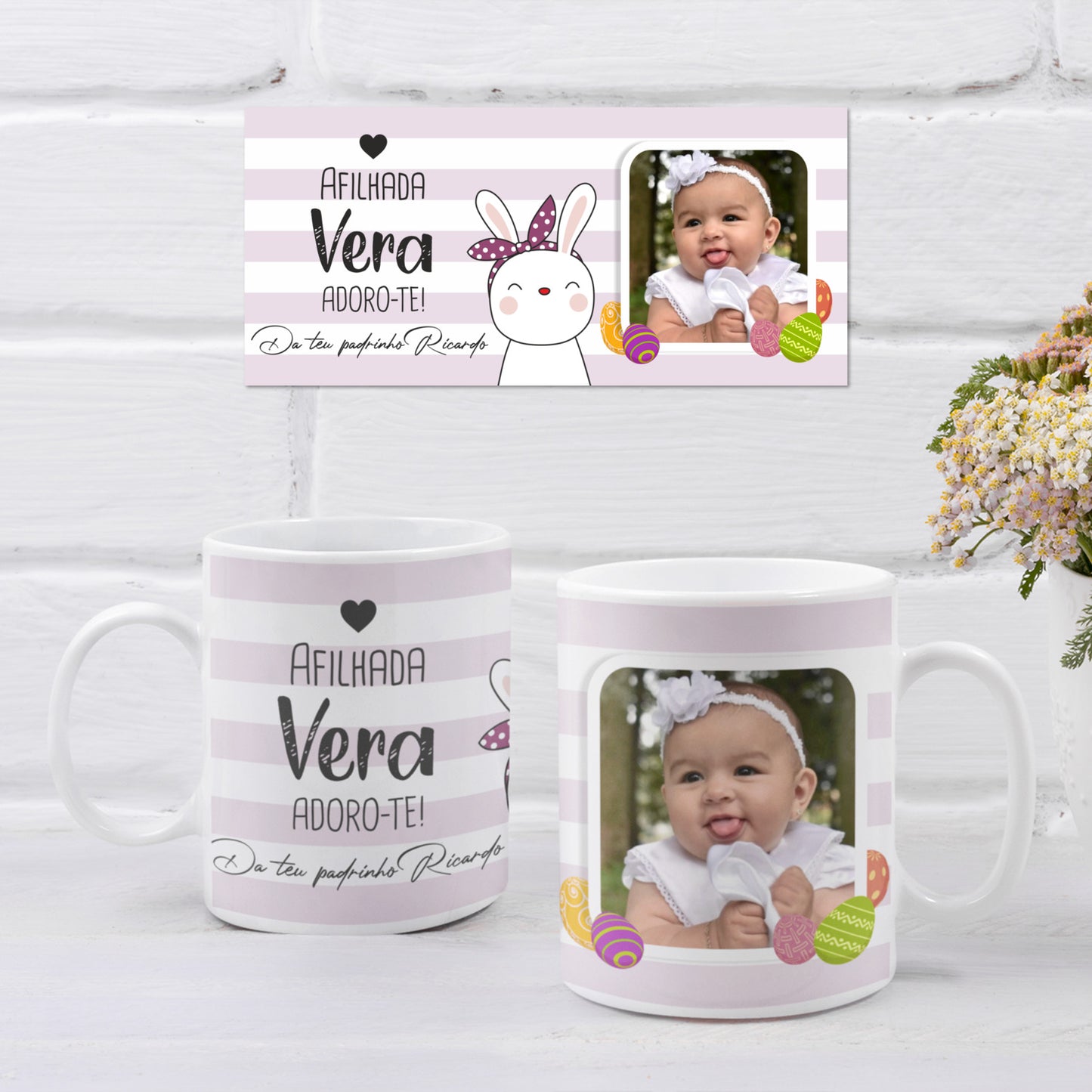 Caneca "Ovinhos da Páscoa"