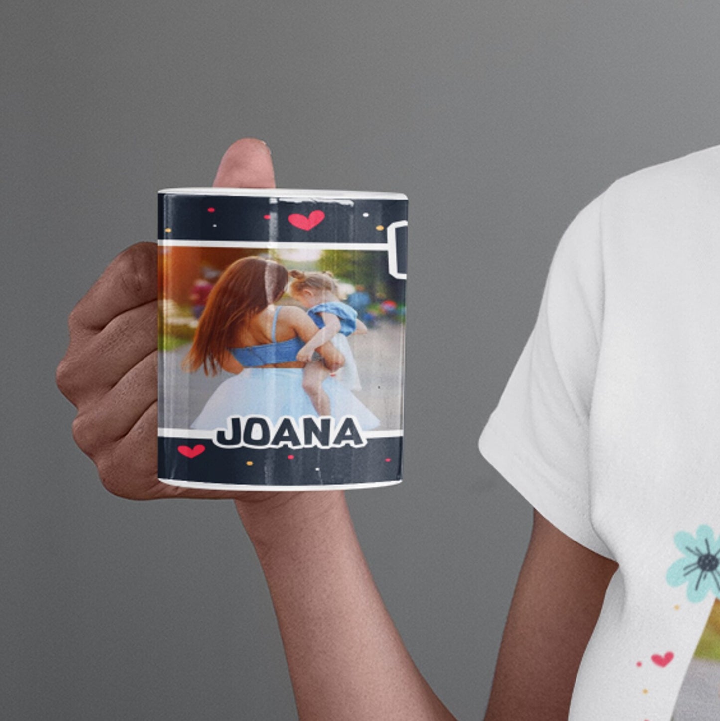 T-shirt e/ou caneca "Floral Amoroso"