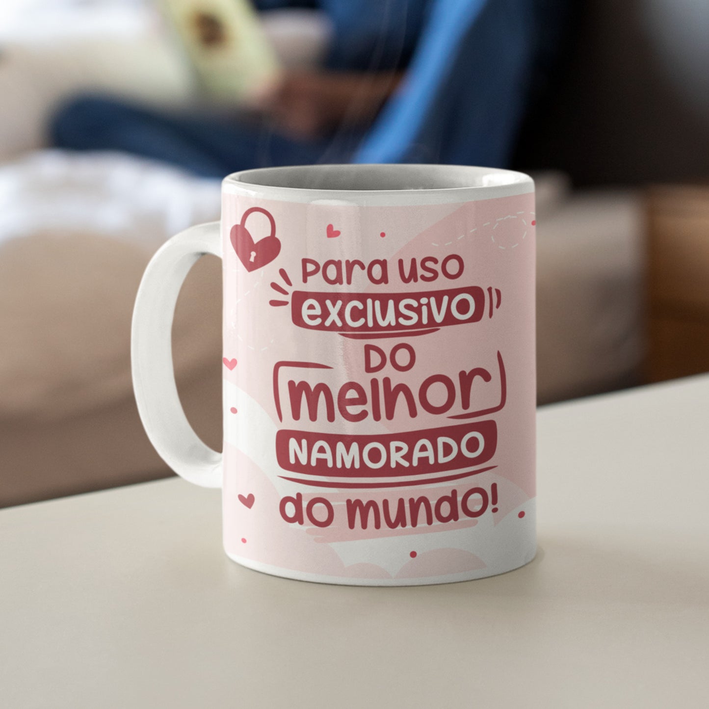Caneca "Nuvem de Amor"