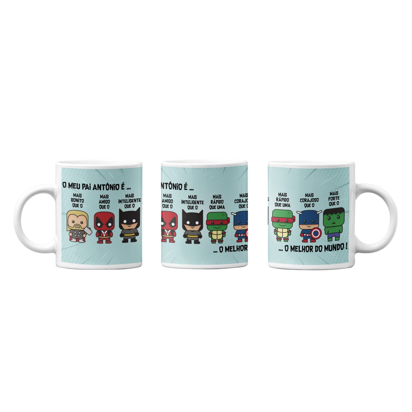 Caneca "Super Heroes"