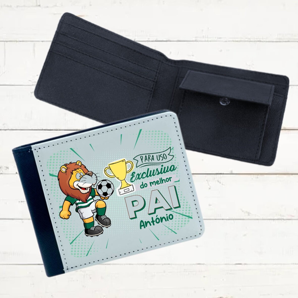 Carteira de homem "Futebol"