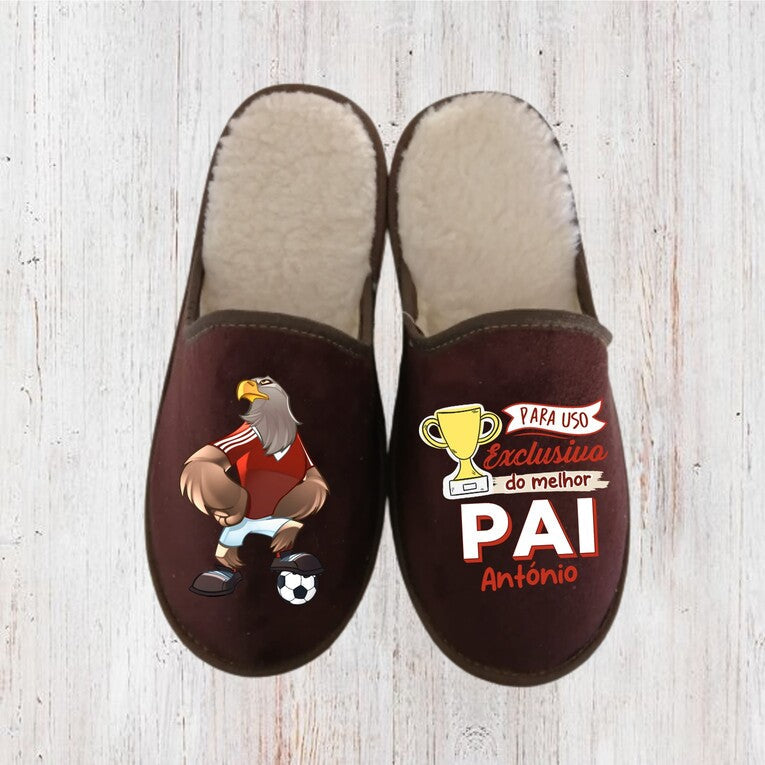 Chinelos "Futebol - Pai"