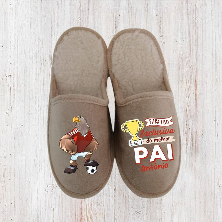 Chinelos "Futebol - Pai"