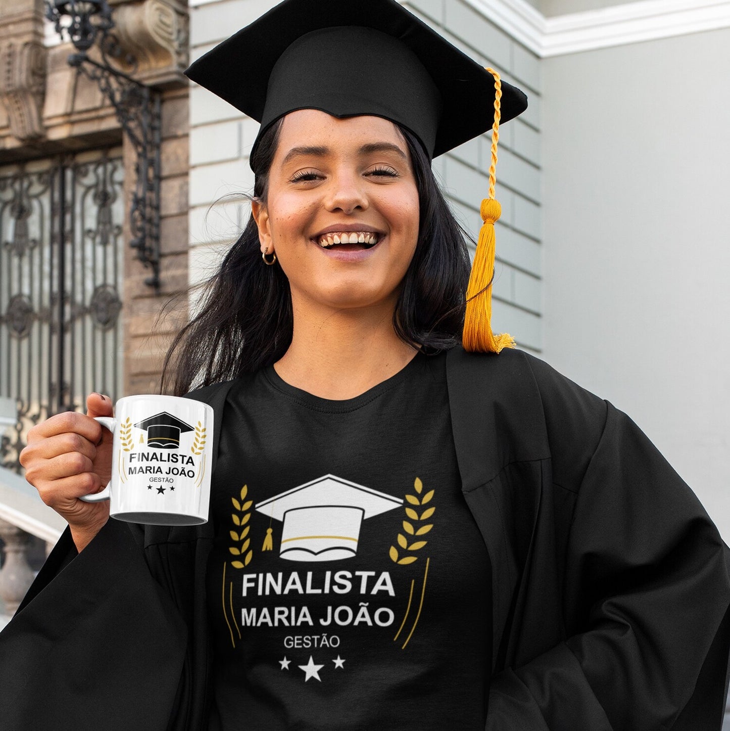 T-shirt e/ou caneca "Finalista"