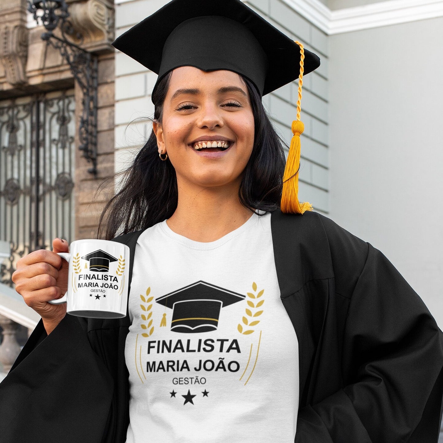 T-shirt e/ou caneca "Finalista"