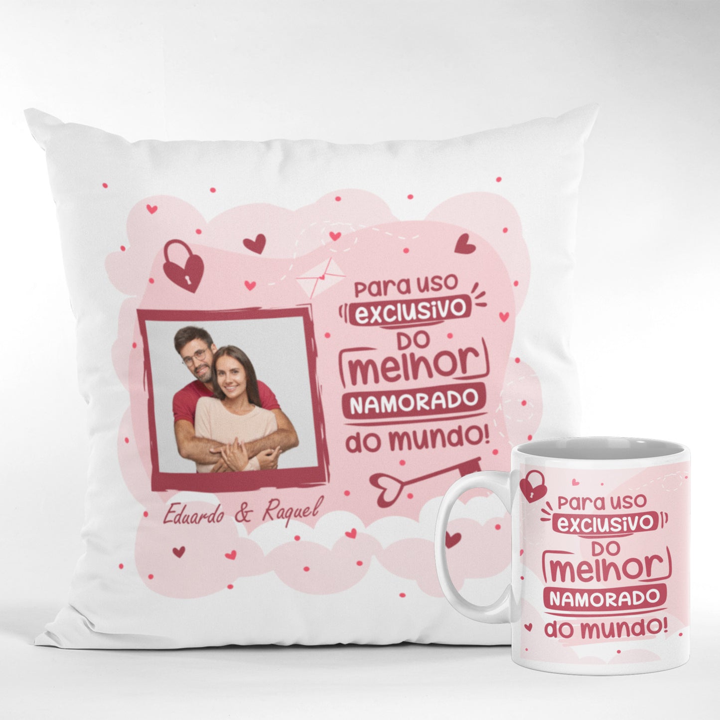 Almofada e/ou Caneca "Nuvem de Amor"