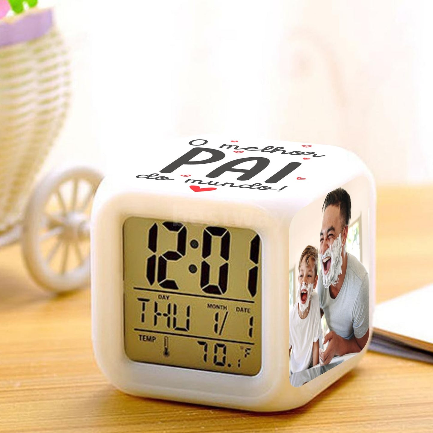 Despertador "O melhor pai do mundo"