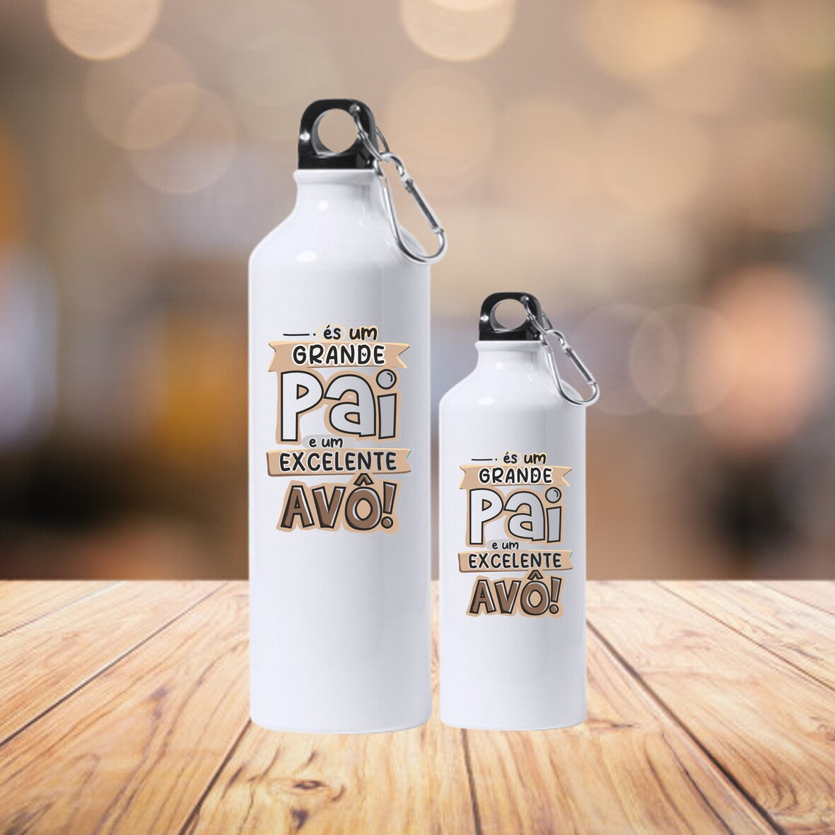 Garrafa "Grande Mãe/Pai - Excelente Avó/Avô"