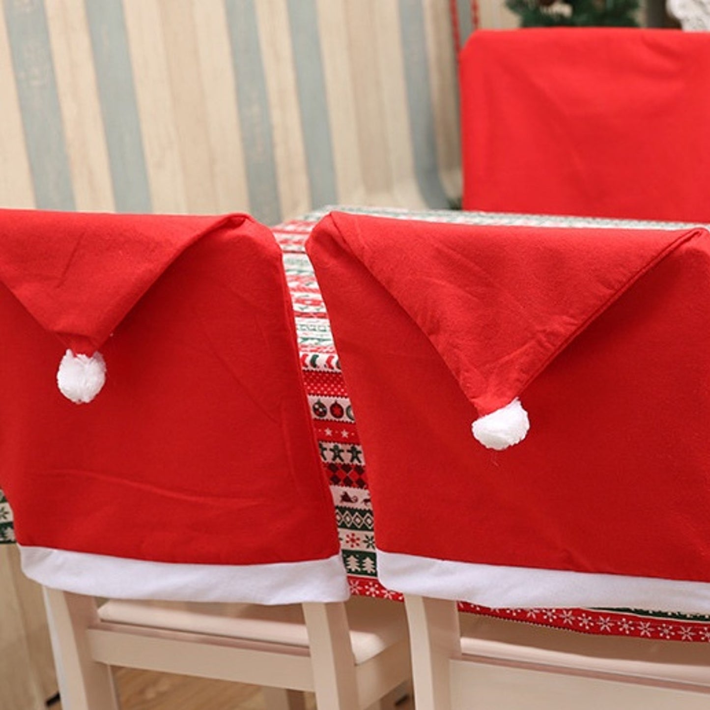 Capa de cadeira de Natal
